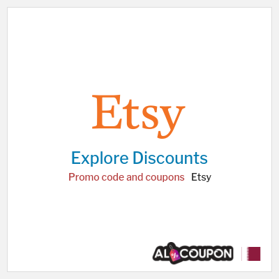 Coupon discount code for Etsy Promo code and coupon