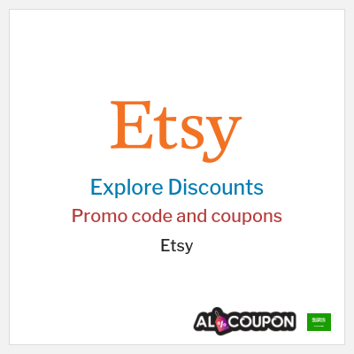 Coupon discount code for Etsy Promo code and coupon