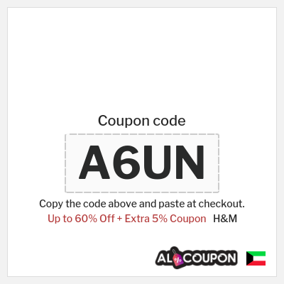 H&M Coupon (A6UN) H&M Back to School Offers 2026