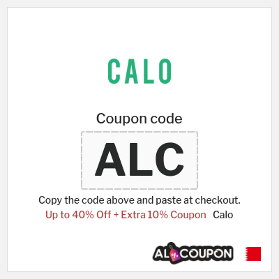 Calo Coupon (ALC) Verified Calo Promo Code 2026 