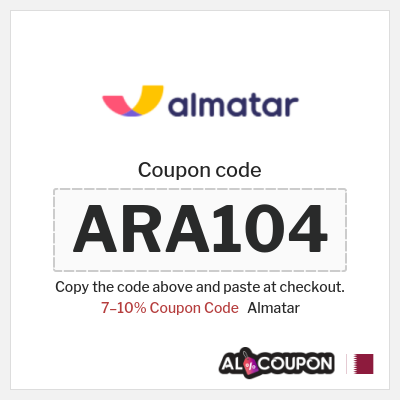 Coupon for Almatar (ARA104) 7–10% Coupon Code