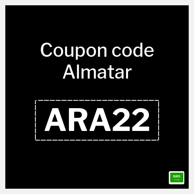 Coupon for Almatar (ARA22) Up to 40% Deals
