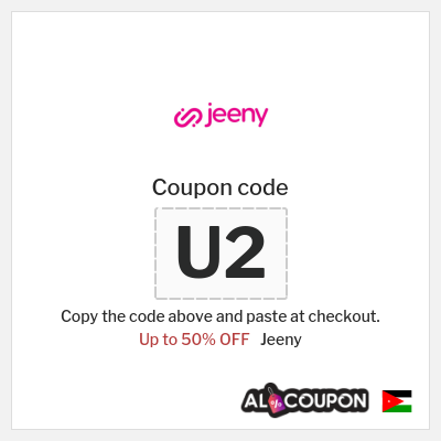 Jeeny Coupon (U2) Black Friday Jeeny Promo Code