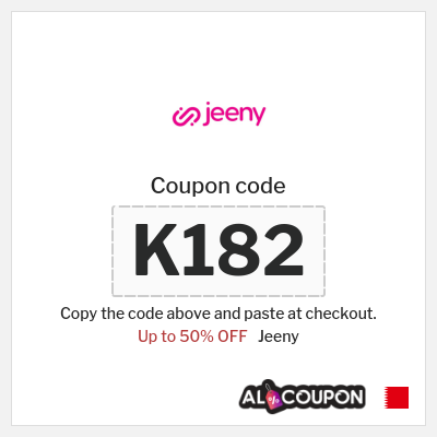 Jeeny Coupon (K182) Black Friday Jeeny Promo Code