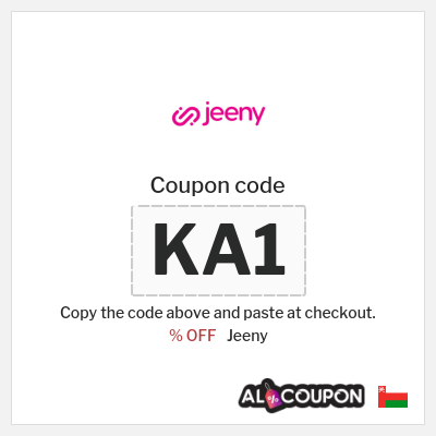 Jeeny Coupon (KA1) Jeeny Spring Offers
