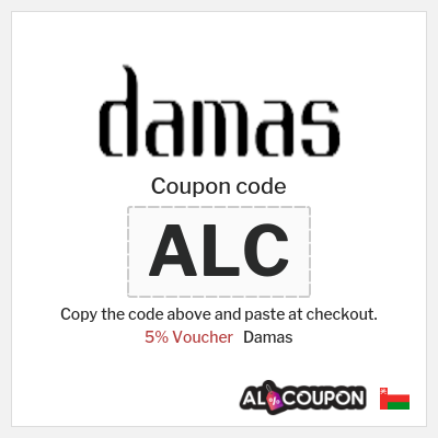 Coupon for Damas (ALC) 5% Voucher