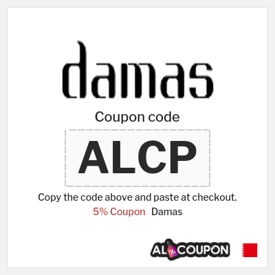 Coupon for Damas (ALCP) 5% Coupon