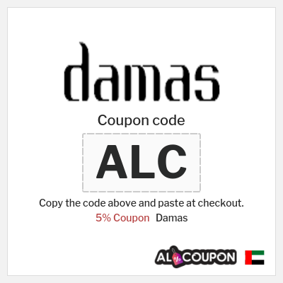 Coupon for Damas (ALC) 5% Coupon