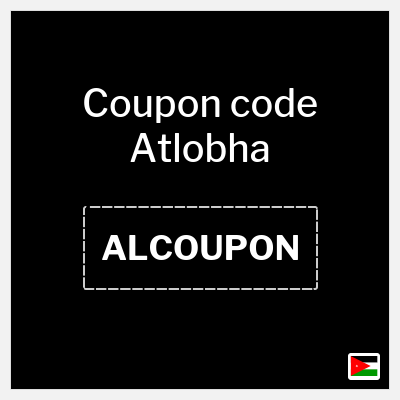 Coupon discount code for Atlobha 100% Valid Free Deilevry Coupons