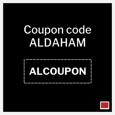 Coupon discount code for ALDAHAM 5% Verified Discount Codes
