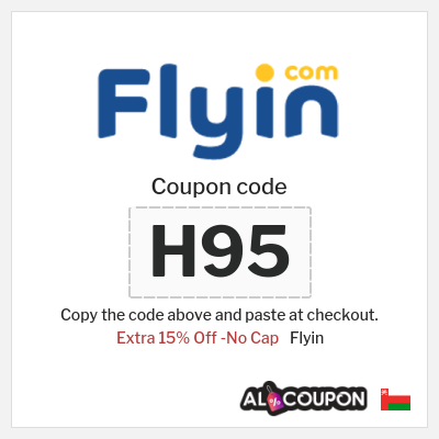 Flyin Coupon (H95) Flyin Discount Code Oman