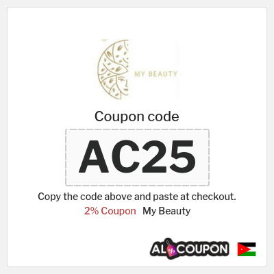 Coupon discount code for My Beauty 100% Verified Coupons