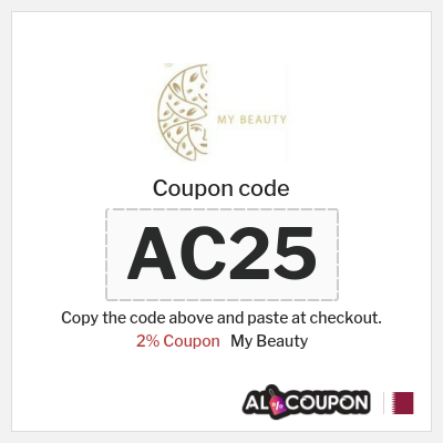 Coupon discount code for My Beauty Updated Coupons