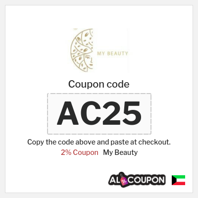 Coupon discount code for My Beauty Updated Coupons