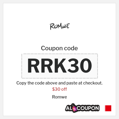 Coupon discount code for Romwe