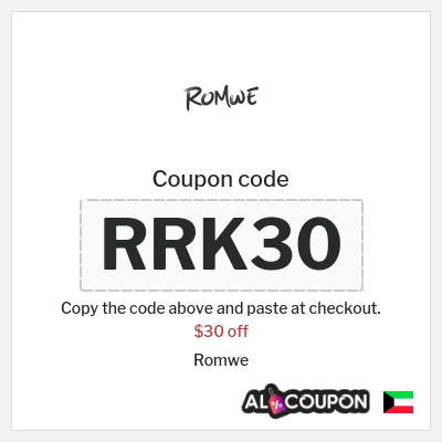 Coupon discount code for Romwe