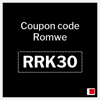 Coupon discount code for Romwe