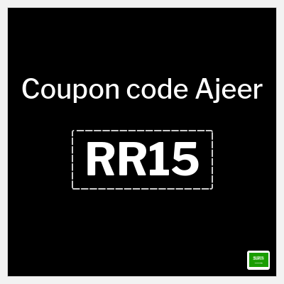 Coupon for Ajeer (RR15) 10% Discount Code