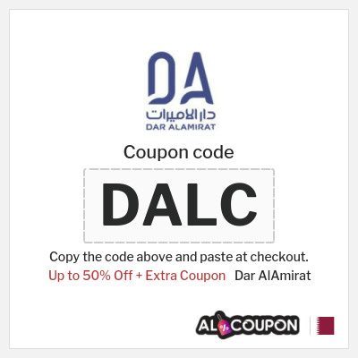 Coupon discount code for Dar AlAmirat Verified Promo Codes
