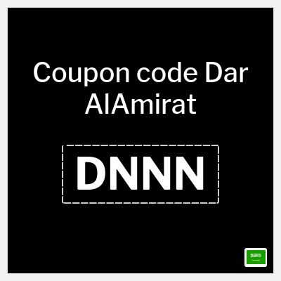Coupon for Dar AlAmirat (DNNN) 3% Coupon
