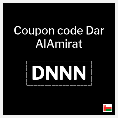 Dar AlAmirat Coupon (DNNN) Dar AlAmirat Coupon Code on All Items