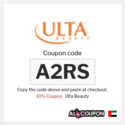 Coupon for Ulta Beauty (A2RS) 10% Coupon