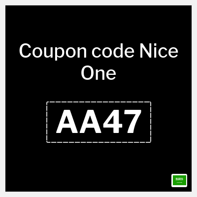 Coupon for Nice One (AA47) Up to 60% + Extra 10%