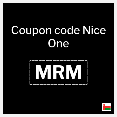 Coupon for Nice One (MRM) Up to 80% Off + 10% Cashback
