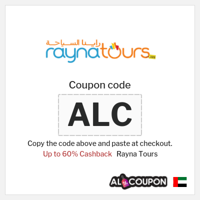 Coupon for Rayna Tours (ALC) Up to 60% Cashback