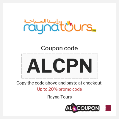 Coupon for Rayna Tours (ALCPN) Up to 20% promo code