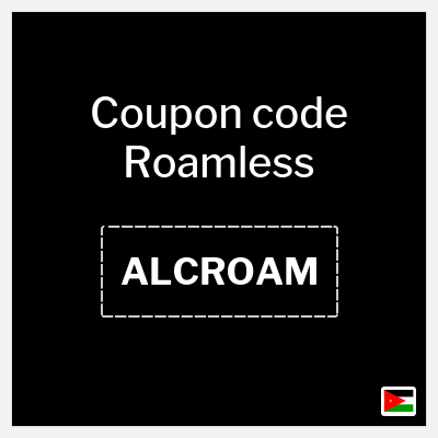 Roamless Coupon (ALCROAM) Roamless eSIM Promo Code 2026