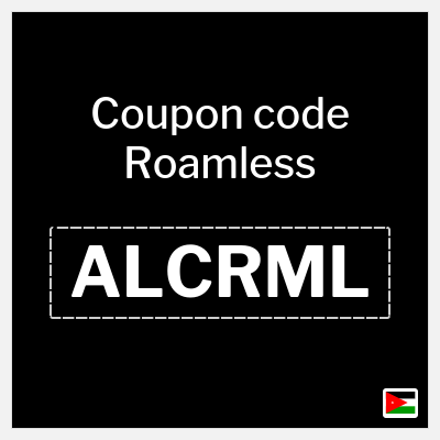 Coupon for Roamless (ALCRML) 20% OFF