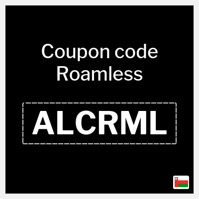 Coupon for Roamless (ALCRML) 20% OFF