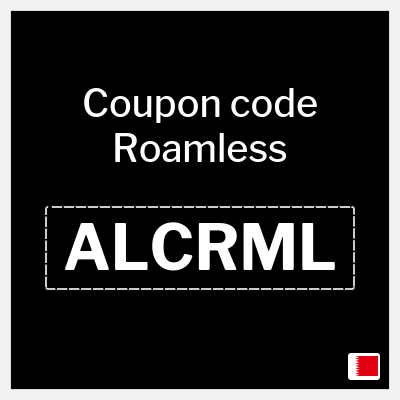 Coupon for Roamless (ALCRML) 20% OFF