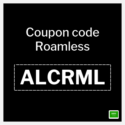Coupon for Roamless (ALCRML) 20% OFF