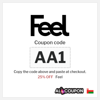 Coupon discount code for Feel 25% Exclusive Promo Codes