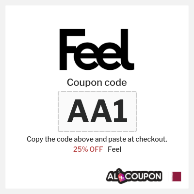 Coupon discount code for Feel 25% Exclusive Promo Codes