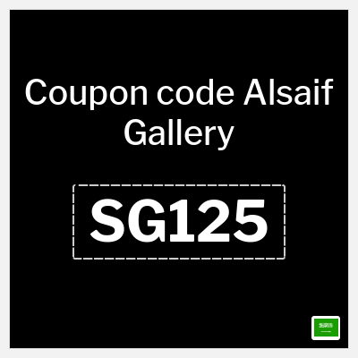 Coupon for Alsaif Gallery (SG125 ) Up to 70% Off + 5% Coupon