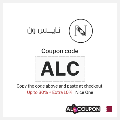 Coupon for Nice One (ALC) Up to 80% + Extra 10%