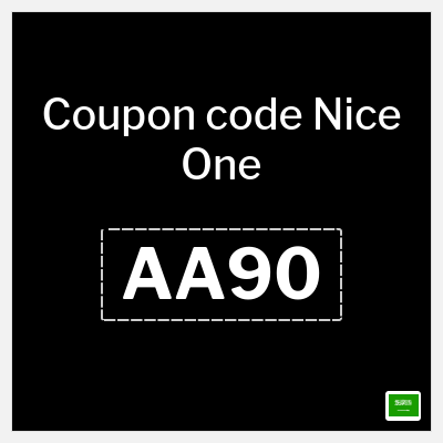 Coupon for Nice One (AA90) Up to 60% + Extra 15%