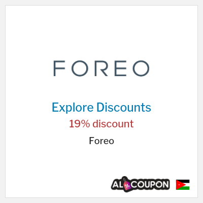 Sale for Foreo 19% discount