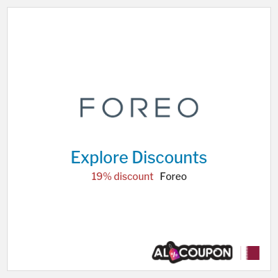 Sale for Foreo 19% discount