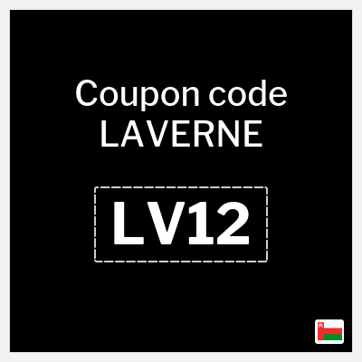 Coupon for LAVERNE (LV12) 10% Off up to 5 OMR