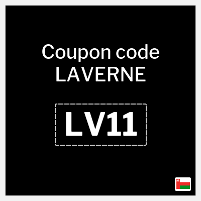 Coupon for LAVERNE (LV11) 10% Off up to 5 OMR
