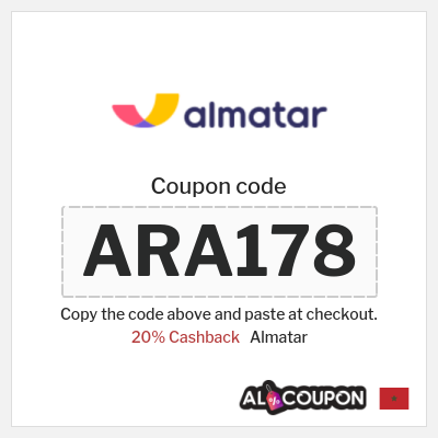 Coupon for Almatar (ARA178) 20% Cashback