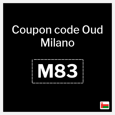 Coupon discount code for Oud Milano Discounts up to 50%