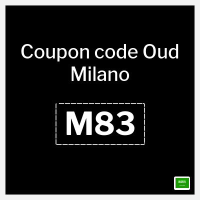 Coupon discount code for Oud Milano Discounts up to 50%