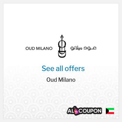 Coupon discount code for Oud Milano Discounts up to 50%