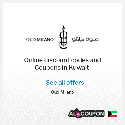 Coupon discount code for Oud Milano Discounts up to 50%