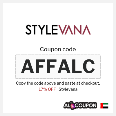 Coupon for Stylevana (AFFALC) 17% OFF